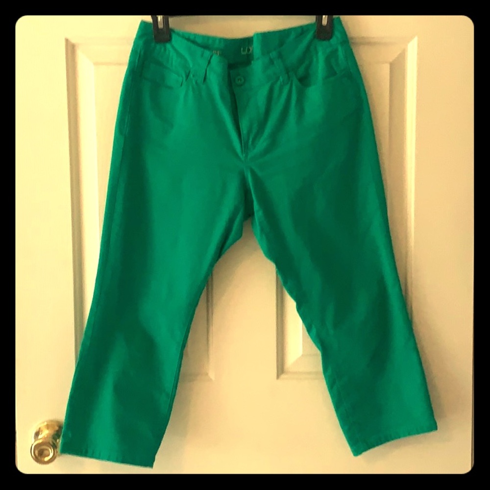 Ann Taylor Loft modern crop pant
